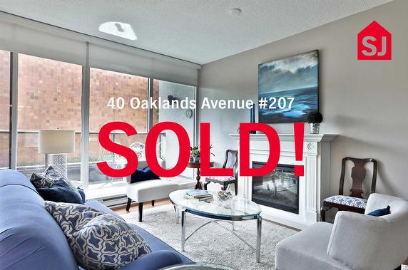 Sold! 207 - 40 Oaklands Avenue